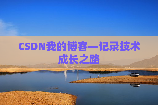 CSDN我的博客—记录技术成长之路
